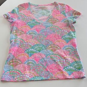 Lilly Pulitzer Michelle Short Sleeve Top